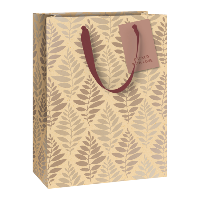 Papieren Draagtassen Solea Koper