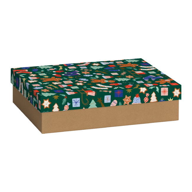 Cadeaudozen Marioka Donkergroen