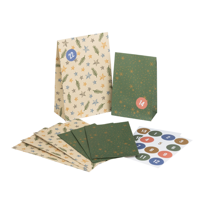 Cadeauzakjes Set Advent Naruto Blauw