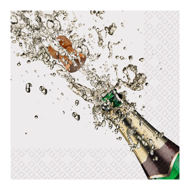 Cocktail Servetten Camus Wit