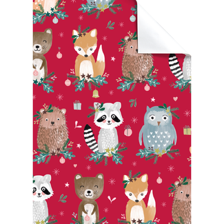 Cadeaupapier Vellen Ruri Rood
