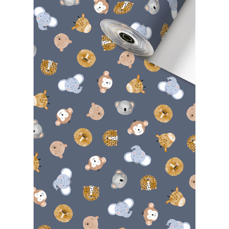 Cadeaupapier Buba Donkerpaars