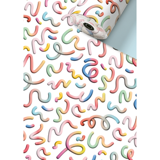 Cadeaupapier Mixa Roze