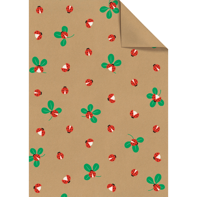 Cadeaupapier Vellen Adela Rood