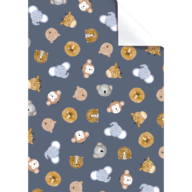 Cadeaupapier Vellen Buba Donkerpaars