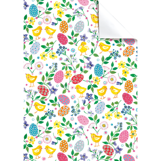 Cadeaupapier Vellen Eggwina Geel
