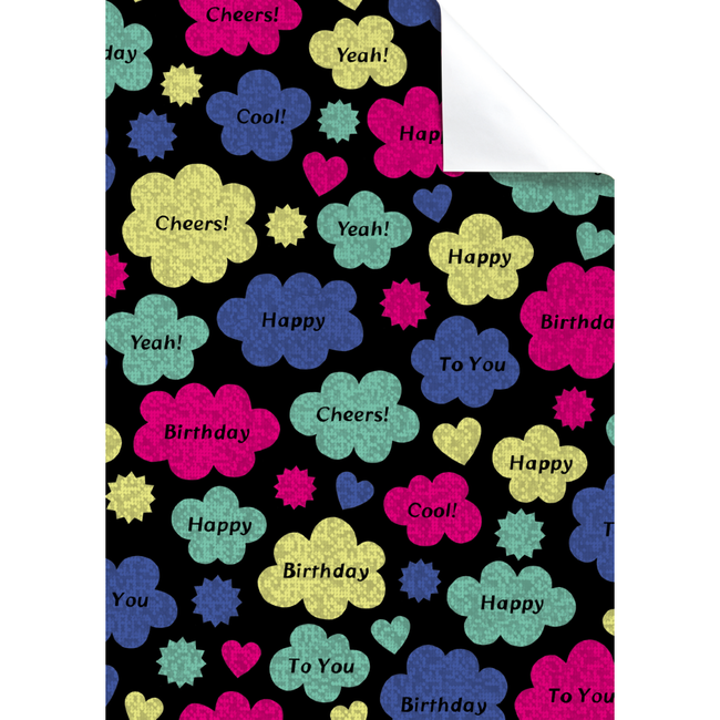 Cadeaupapier Vellen Jorin Zwart