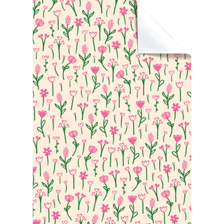 Cadeaupapier Vellen Primavera Beige