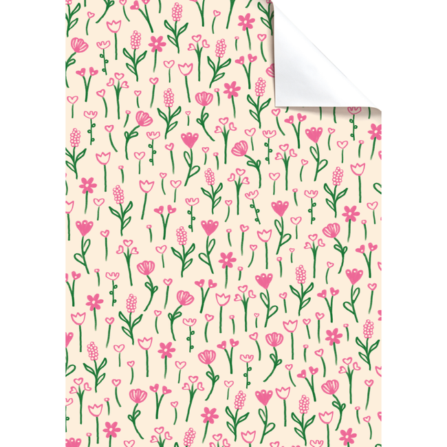 Cadeaupapier Vellen Primavera Beige