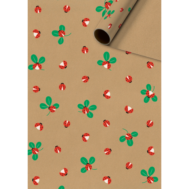 Consumentenrollen Cadeaupapier Adela Rood