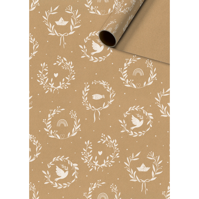 Consumentenrollen Cadeaupapier Avi Wit