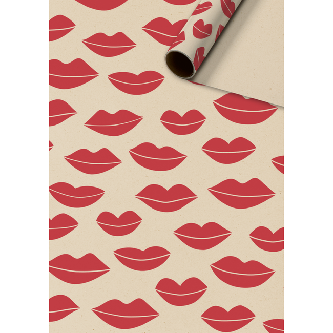 Consumentenrollen Cadeaupapier Diva Rood