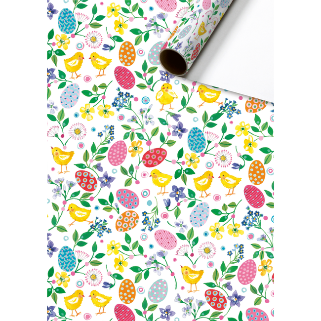 Consumentenrollen Cadeaupapier Eggwina Geel