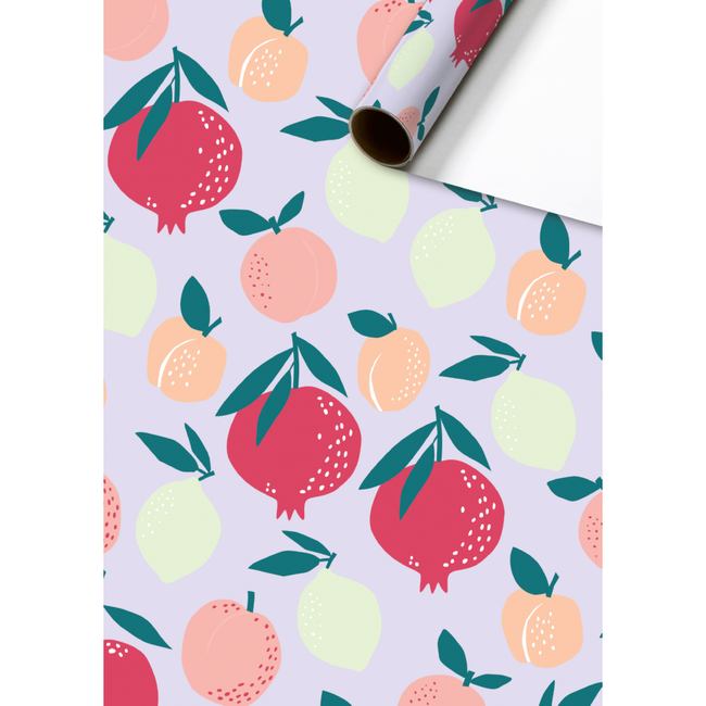 Consumentenrollen Cadeaupapier Frutti Lila