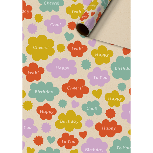 Consumentenrollen Cadeaupapier Jorin Lila