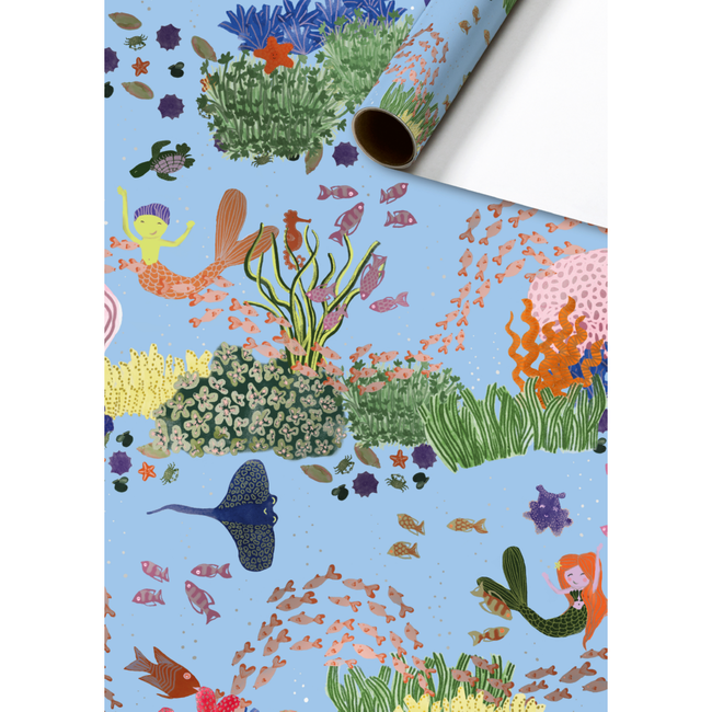 Consumentenrollen Cadeaupapier Kairi Lichtblauw