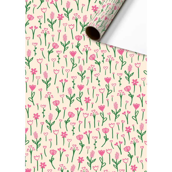 Consumentenrollen Cadeaupapier Primavera Beige