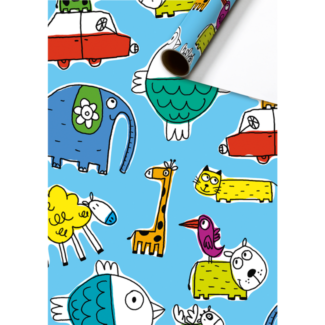 Consumentenrollen Cadeaupapier Basic Kids