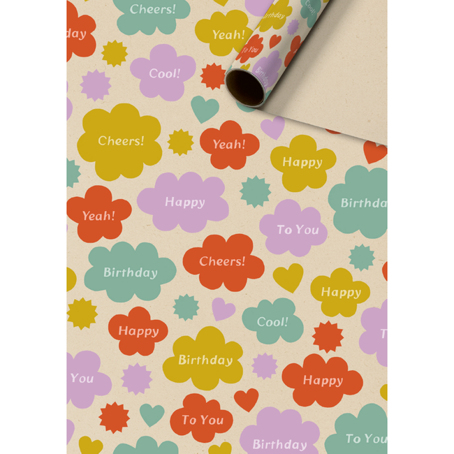 Consumentenrollen Cadeaupapier Natural Friendship