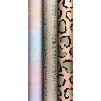 Consumentenrollen Cadeaupapier Shiny Love