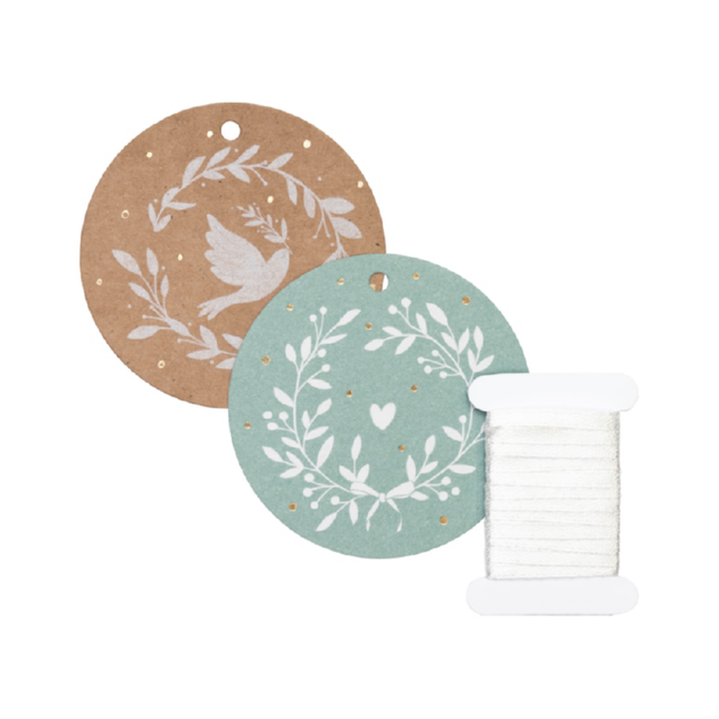 Cadeaukaartjes Set Avi Wit