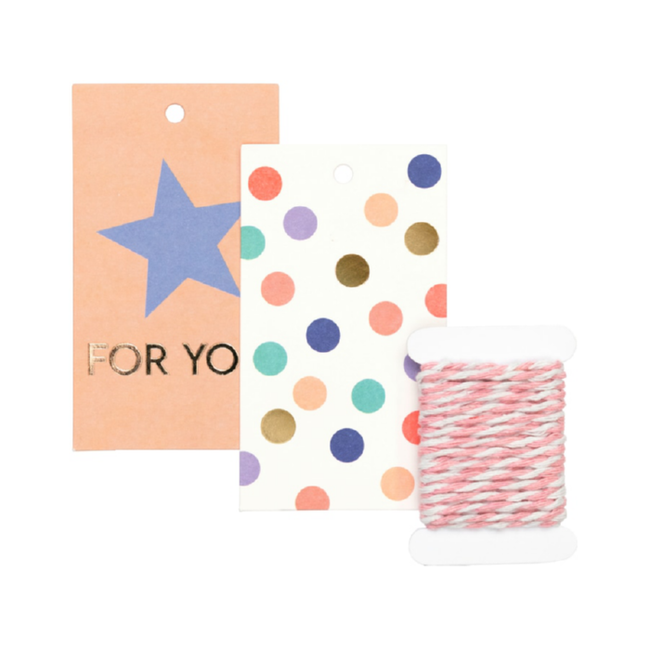 Cadeaukaartjes Set Giada Roze