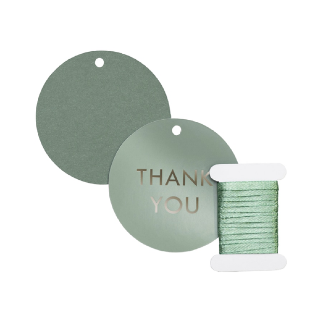 Cadeaukaartjes Set Uni Pure Sage