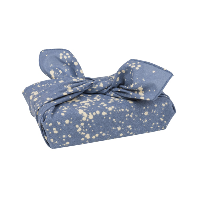 Stofverpakking Sprenkel Blauw