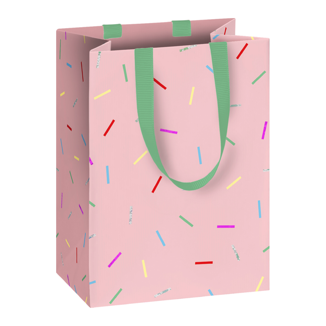 Papieren Draagtassen Display Gelato Wit