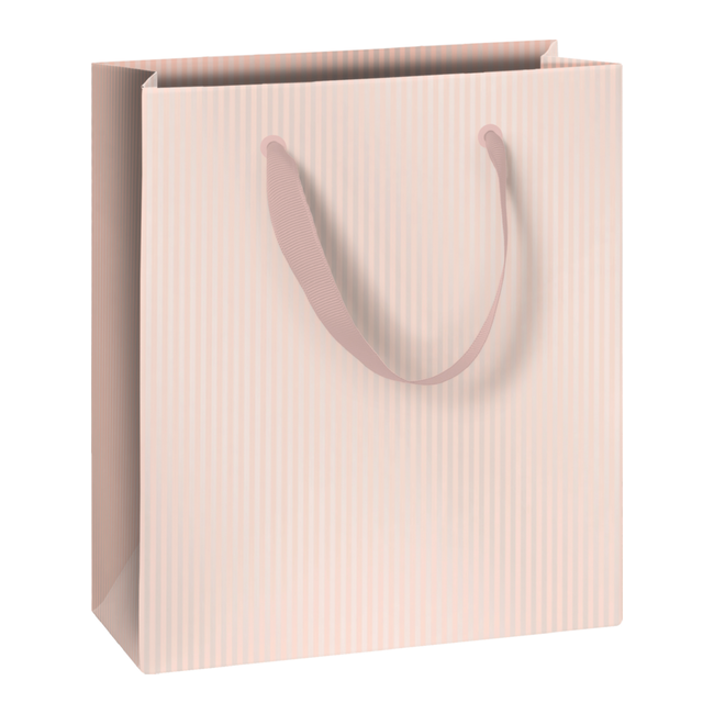 Papieren Draagtassen Paro Lichtroze