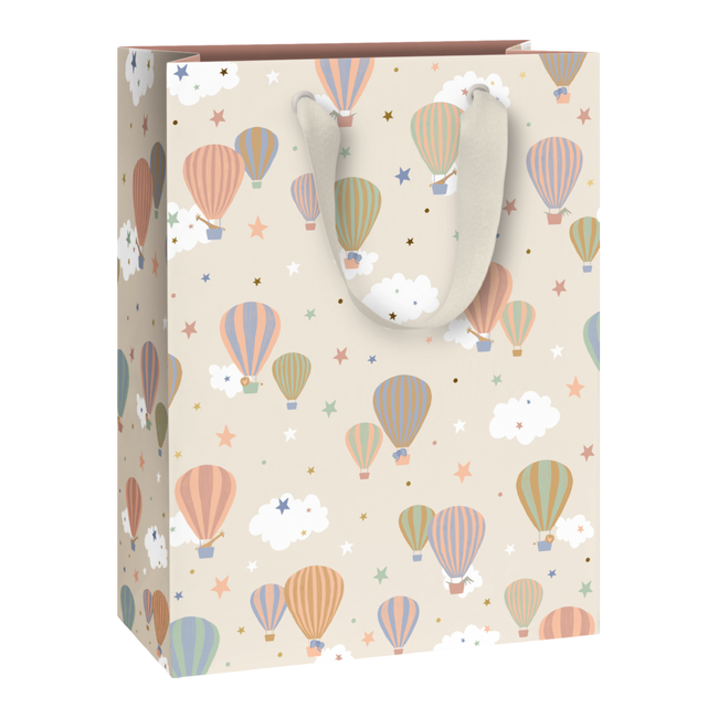 Papieren Draagtassen Mimmo Beige