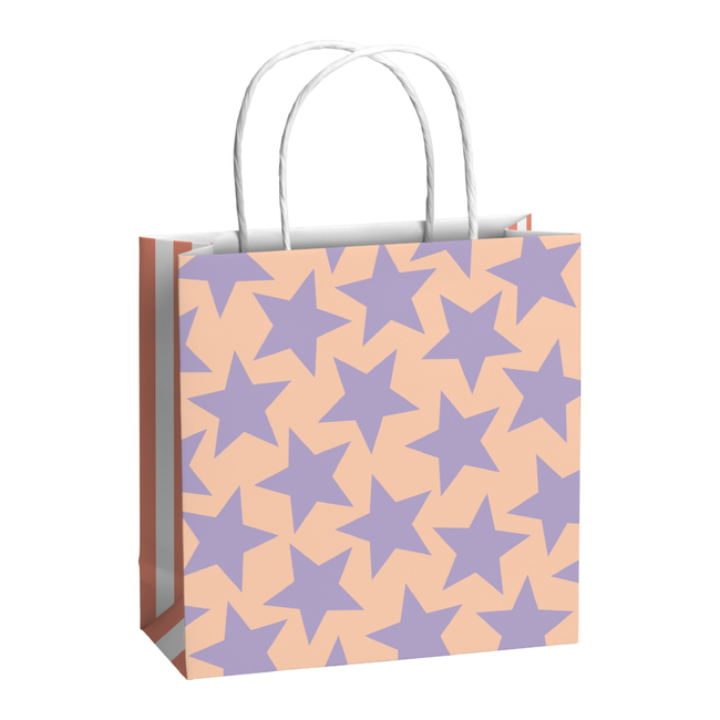 Papieren Draagtassen Giada Roze