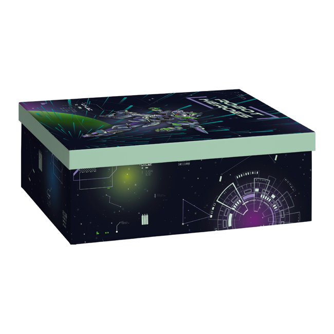 Cadeaudozen Robot Donkerblauw