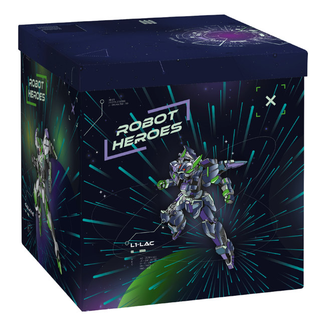 Cadeaudozen Robot Donkerblauw