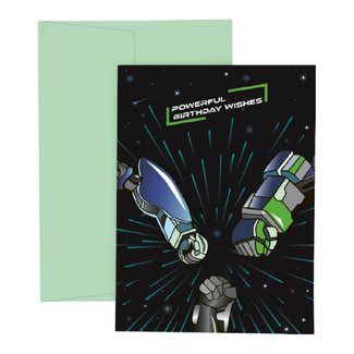 Wenskaarten Robot Donkerblauw