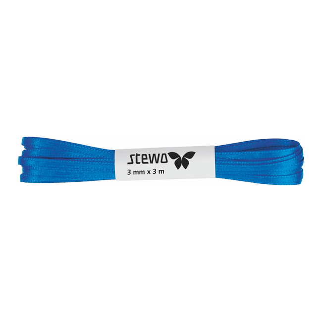 Satijnlint Streng Donkerblauw
