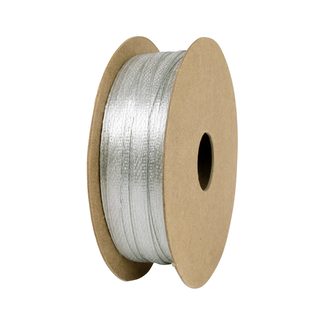 Satijnlint Spoel Grijs