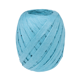 Raffia Lint Spoel Turquoise