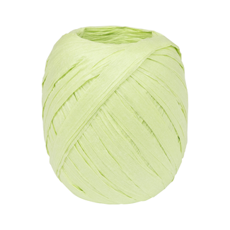 Raffia Lint Spoel Lichtgroen