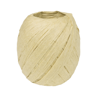 Raffia Lint Spoel Lichtbruin