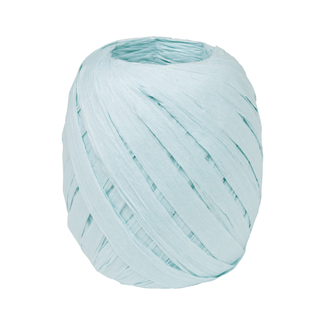 Raffia Lint Spoel Lichtblauw