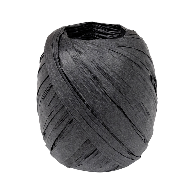 Raffia Lint Spoel Blauw