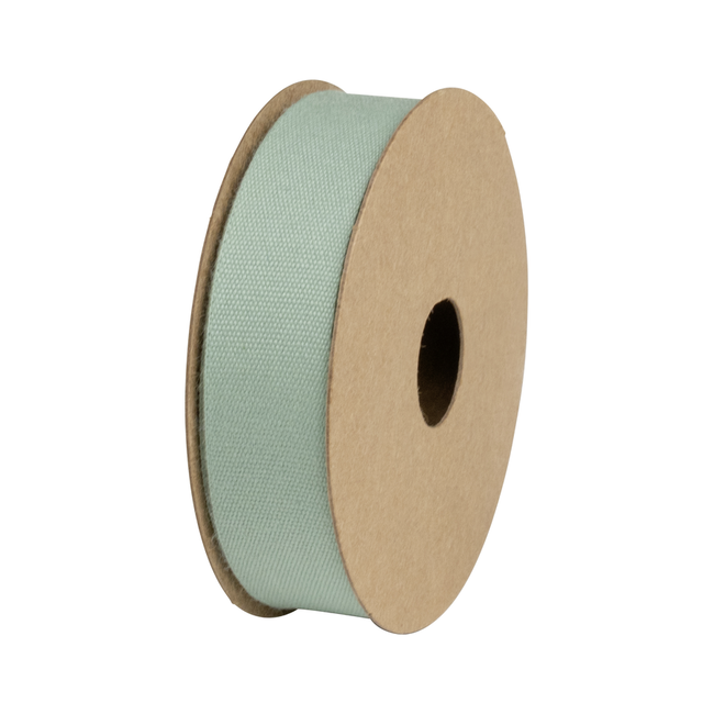 Katoenen Lint Spoel Sage