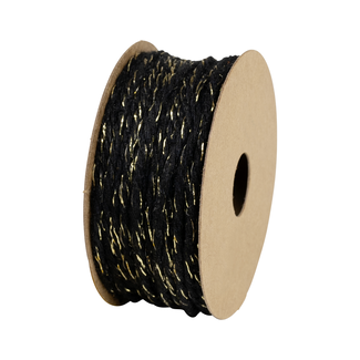 Katoen Koord Spoel Zwart