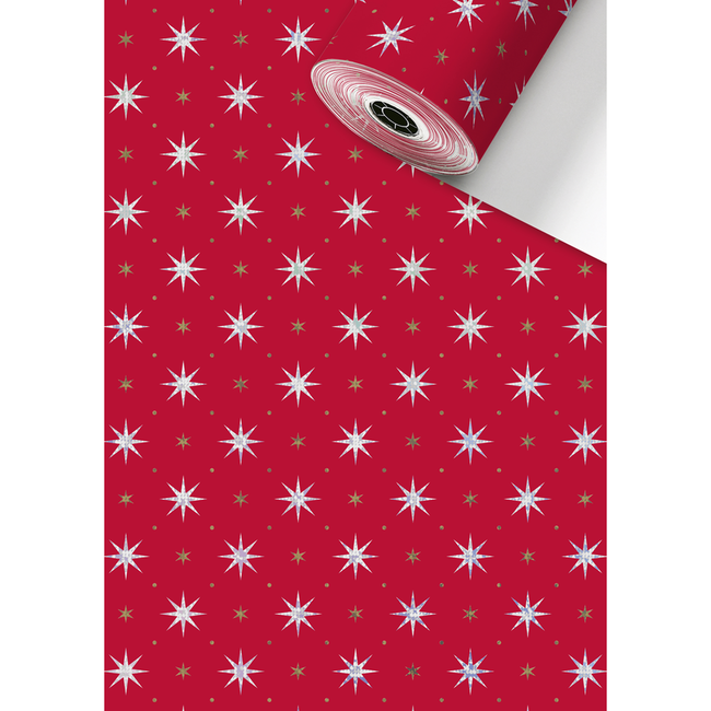 Cadeaupapier Zidonia Rood