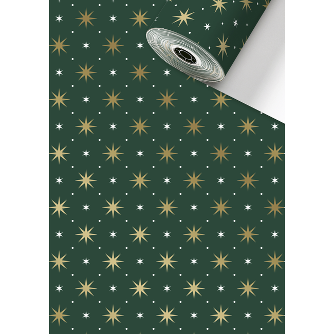 Cadeaupapier Zidonia Donkergroen