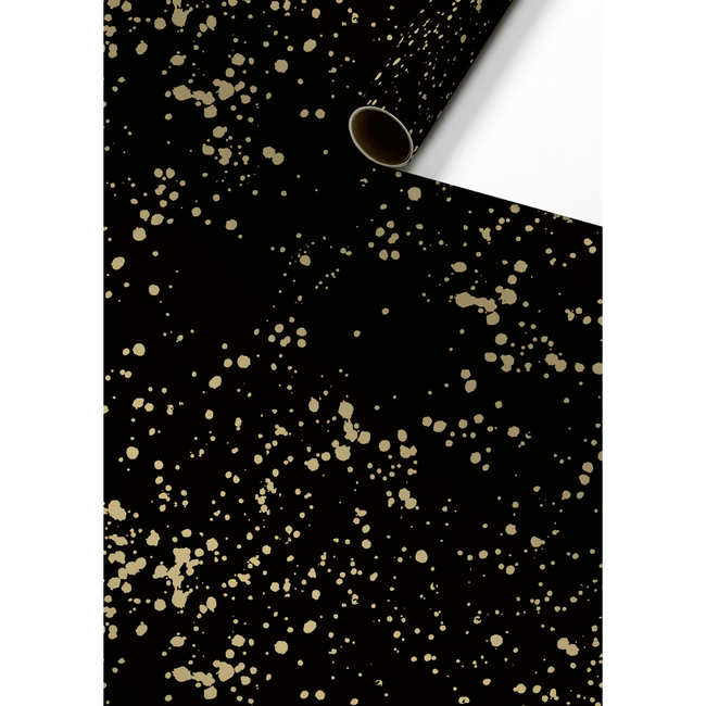 Consumentenrollen Cadeaupapier Sprenkel Blauw