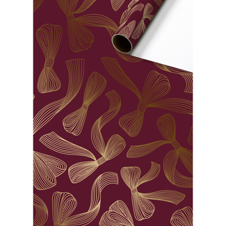 Consumentenrollen Cadeaupapier Mari Bordeaux