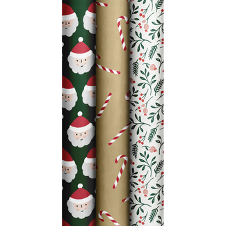 Consumentenrollen Cadeaupapier Happy Hohoho