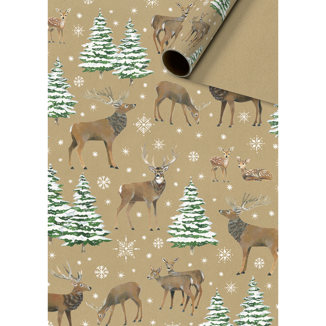 Consumentenrollen Cadeaupapier Cassian Wit